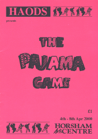 Pajama Game Programme