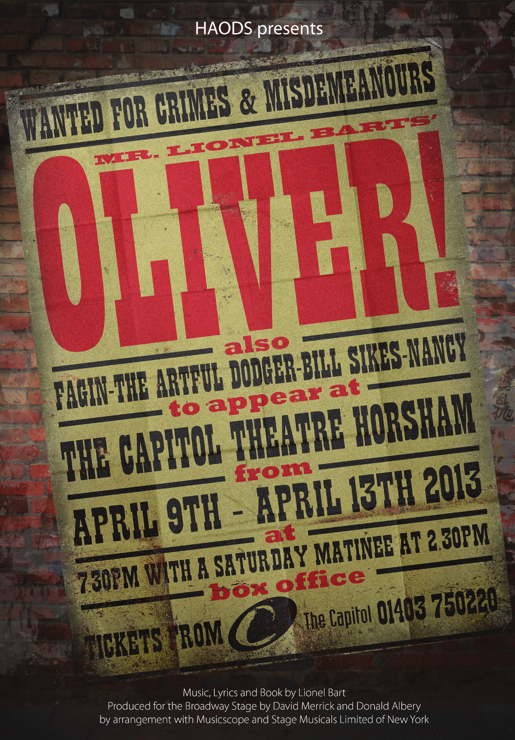 Oliver poster
